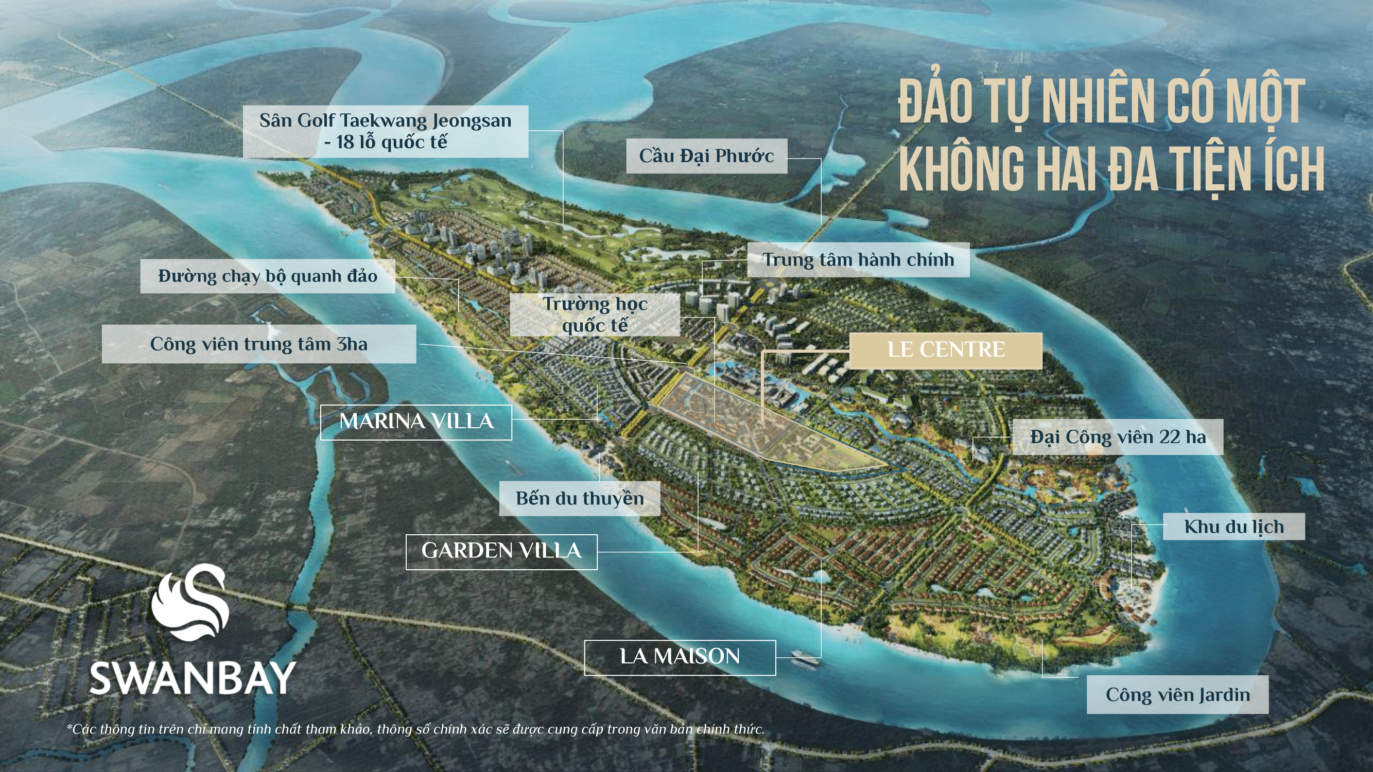 toan cảnh dự án swanbay phân tích Swanbay đảo đại phước