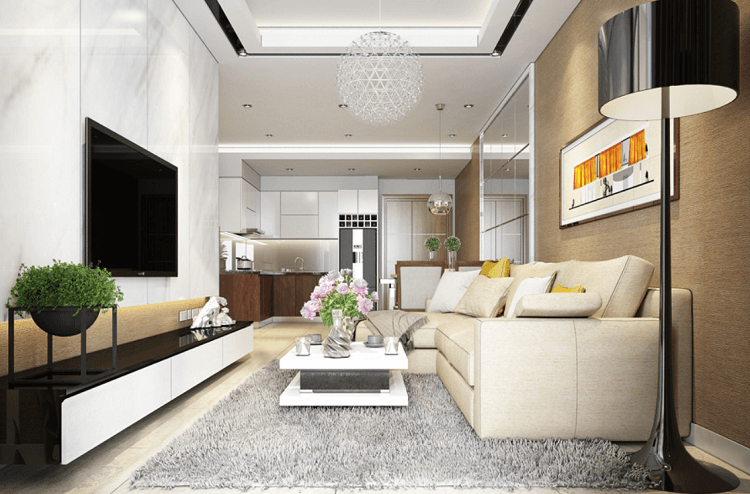 Căn hộ mẫu dự án The Privé (Gem Riverside)