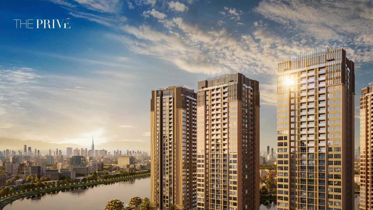 Ảnh thực tế thi công dự án The Privé